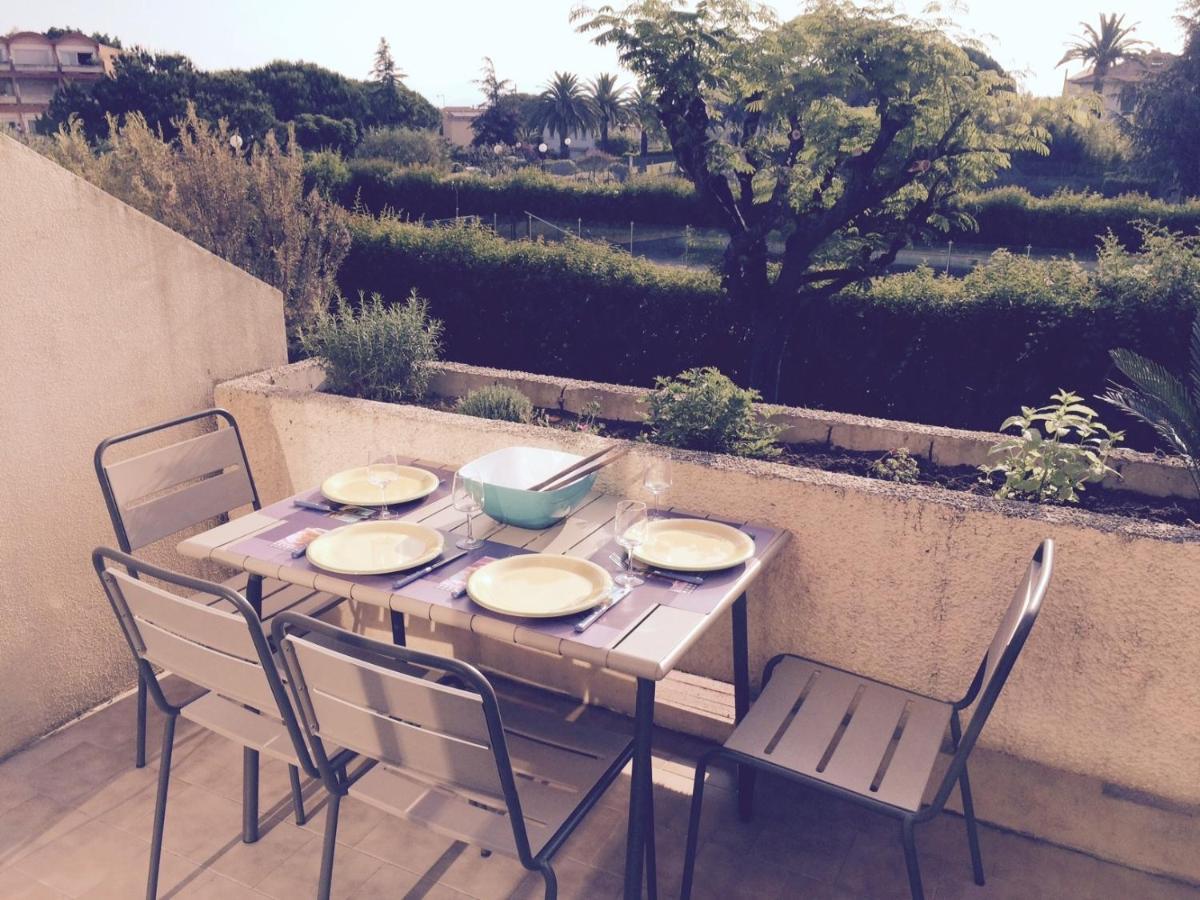 Appartement 2 Pieces, Renove, 2 Piscines+Tennis, Mer, Climatisation Antibes Kültér fotó