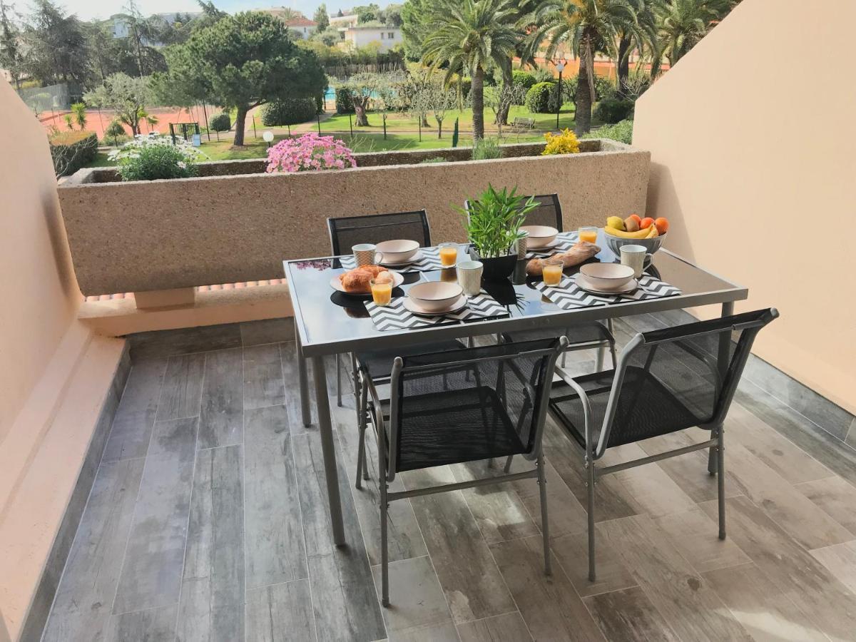 Appartement 2 Pieces, Renove, 2 Piscines+Tennis, Mer, Climatisation Antibes Kültér fotó