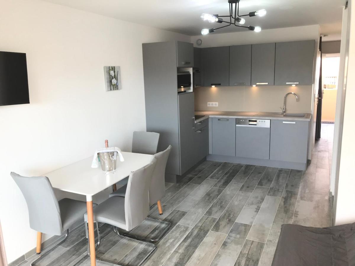 Appartement 2 Pieces, Renove, 2 Piscines+Tennis, Mer, Climatisation Antibes Kültér fotó